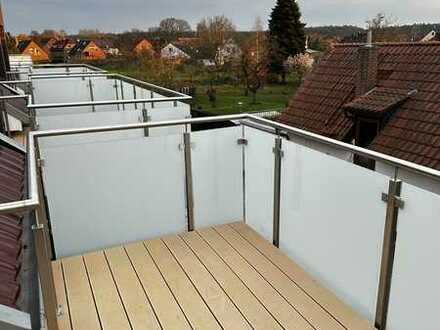 Großzügige Dachgeschosswohnungen mit großem Balkon und Blick über den Dächern, Nähe Steinhuder Meer!