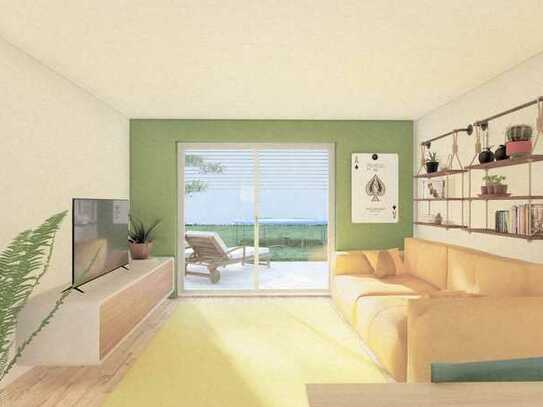 helle 3-Zimmer-Wohnung in modernem, ökologischem Neubau