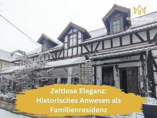 Zeitlose Eleganz: Historisches Anwesen als Familienresidenz