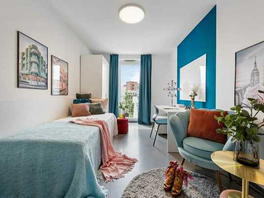 Smartes Wohnen im Herzen Frankfurts: Möblierte Micro Apartments am Westbahnhof