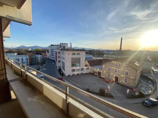 Luxuriöse Stadtwohnung mit Bergblick in Rosenheim