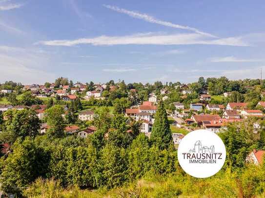 Herrliche Aussicht: sonniges Baugrundstück für ein Einfamilienhaus