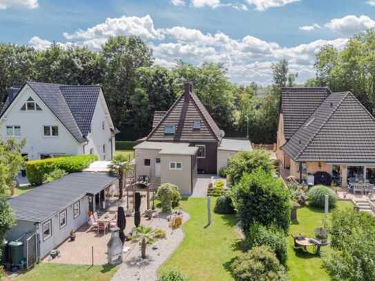 Charmantes Einfamilienhaus mit Gartenoase in ruhiger Lage.