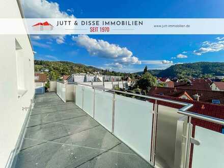 2 Zimmer Penthousewohnung mit sonniger Terrasse und Aufzug in Gernsbach