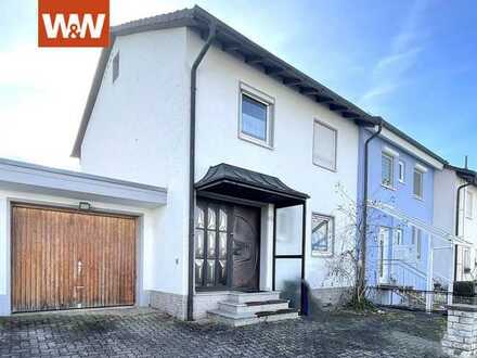 Viel Potenzial! Stadtnahes Reihenendhaus mit Garage und Ausbaumöglichkeiten in Aalen-Triumphstadt