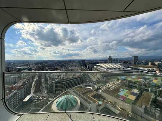 Grand Tower: 3-Zimmer-Wohnung 25. OG mit Taunusblick