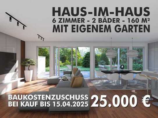 HAUS-IM-HAUS MAISONETTE - EIGENER GARTEN!