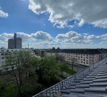 Apartment direkt an der Uni - vollmöbliert über den Dächern Kölns