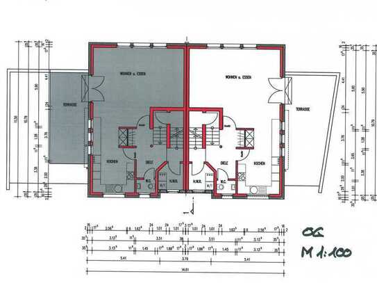 Moderne Wohnung über 2 Ebenen-optional mit Garage