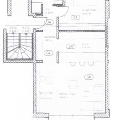 Herrsching Top Lage, freie 2 Zimmer Wohnung mit ca. 70 qm. 1.OG