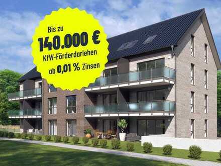 **Energieeffizienz trifft Komfort!** Attraktive Wohnung mit KfW-40-Standard
