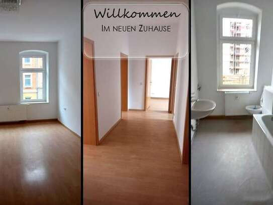 Einziehen und wohlführen in der hellen Drei-Zimmer-Wohnung mit Balkon