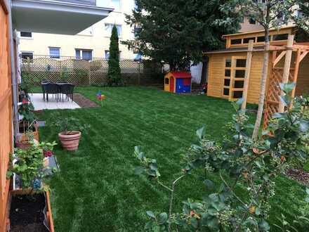 2-Monate Kurzzeit Vermietung:, neuwertige Gartenwohnung mit geh. Innenausstattung und Garten