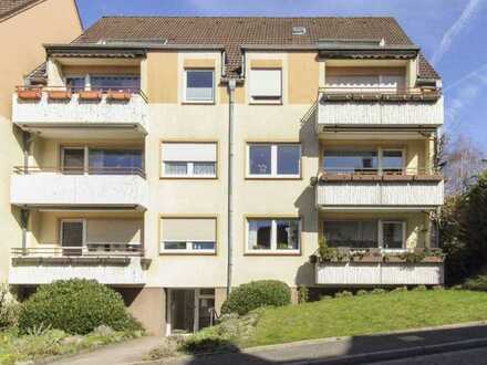 Familienfreundliche 4-Zimmer Wohnung mit Sonnenbalkon und Einzelgarage in Velbert