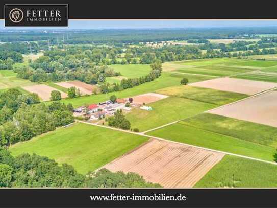 Aussiedlerhof mit großer Wohn- und Reitanlage in Gommersheim – pure Alleinlage in begehrter Umgebung