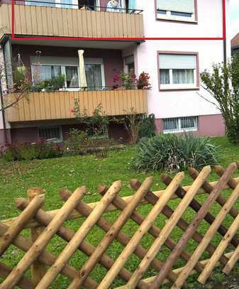 +++ Helle,familienfreundliche 3,5 Zi.-Wohnung m. Balkon, EBK, Garage u. Garten in ruhiger Lage +++