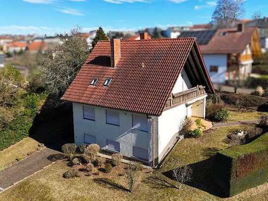 +++Entzückendes Ein- bis Zweifamilienhaus mit Süd- und Ost-Terrassen, Loggia, sonnigem Garten und...