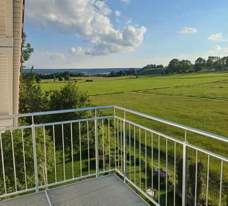 Helle Dachgeschosswohnung 2 Zimmer, K, Bd., mit gehobener Innenausstattung sowie Balkon in Reichling