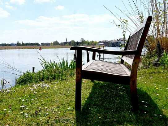 Juwel am Wasser! ruhig und doch mitten in der Stadt mit eigenem Bootssteg