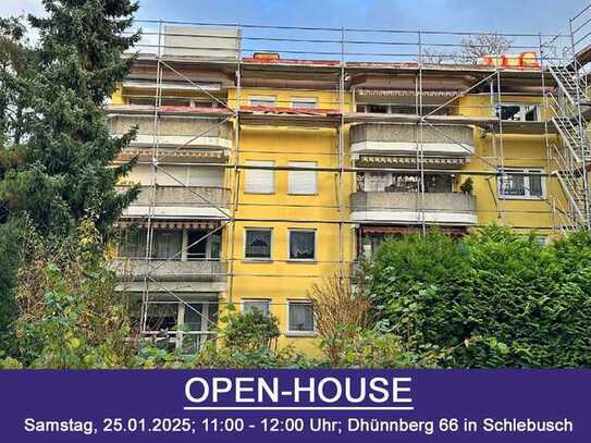 OPEN-HOUSE am 25.01.2025: 3-Zimmer-Wohnung mit Balkon und Aufzug in Schlebusch