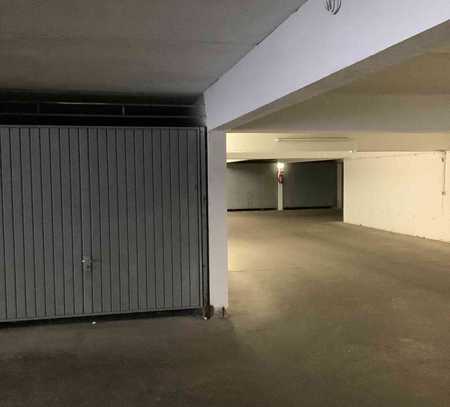 Separat abschließbare Garagenbox in unserer Tiefgarage