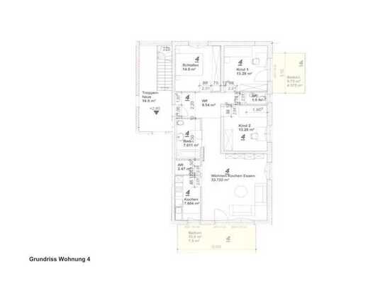 Neuwertige lichtdurchflutete 4,5-Raum-Wohnung in Gäufelden