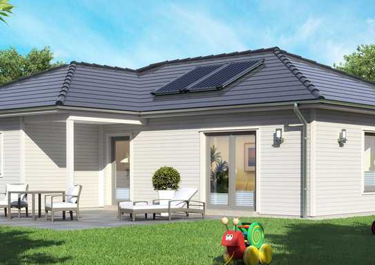 Bungalow 115m2, Carport, Küche, Terrassenüberd, PV Anlage, als Mietkaufpremium inkl. KFW Förderung