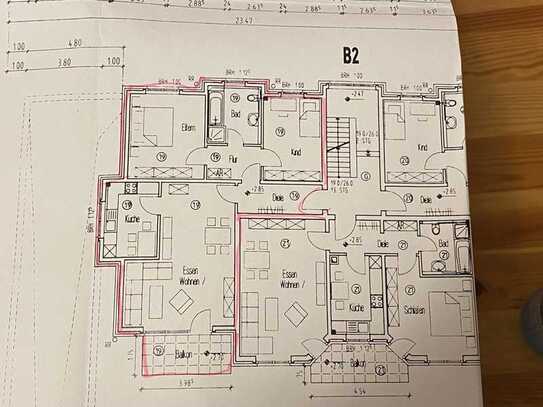 Neuwertige 3-Raum-Wohnung mit Balkon in Wesel