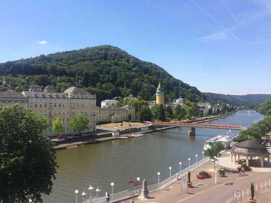 Wohnen, wo andere Urlaub machen... Schöne Wohnung mit Blick auf die Lahn in Bad Ems