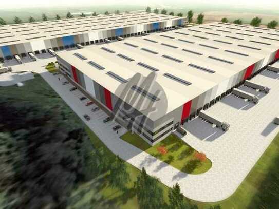 NEUBAU ✓ 24/7-NUTZUNG ✓ Lager-/Logistik (30.000 m²/teilbar) & Büro (3.000 m²/teilbar) zu vermieten