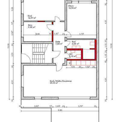 Erstbezug nach Sanierung – Charmante 4-Zi-Wg. mit XXL Terrasse+Balkon, Kamin, Wallbox + PV-Anlage