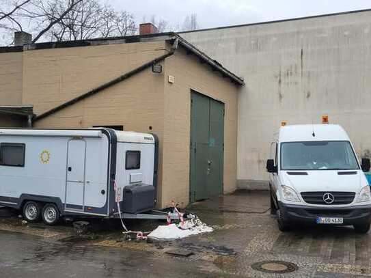 Werkstatt mit Freifläche 120 qm im Industriegebiet Haselhorst