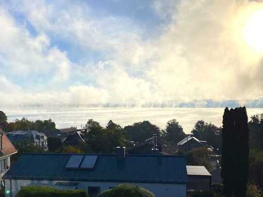 Befristete Vermietung: Wohnung mit traumhaftem Seeblick für Sommerfrische, Schreibwerkstatt o.ä.