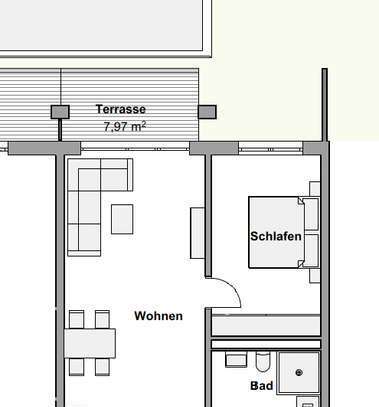 Neubau: 2-Zimmer Servicewohnung in Weilerswist Wohnung A03