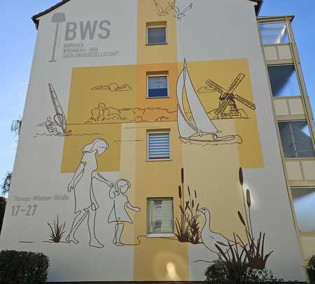 Bald habe ich einen schönen, neuen und großen Balkon