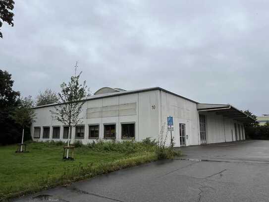 Top Lage! Provisionsfrei! - Industriehalle mit Büroanbau, Freifläche und