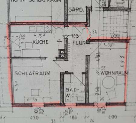 Exklusive 2-Raum-Wohnung in Pfungstadt