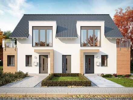 Doppelhaus = halbe Baukosten je Familie