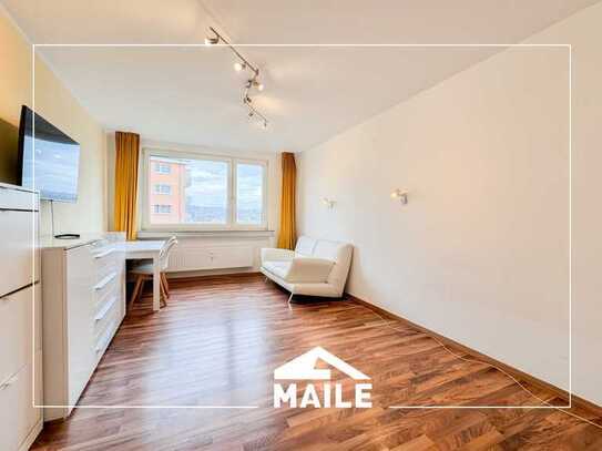 Möbliertes 1-Zimmer Apartment im Zentrum von Stuttgart - City Hochhaus!