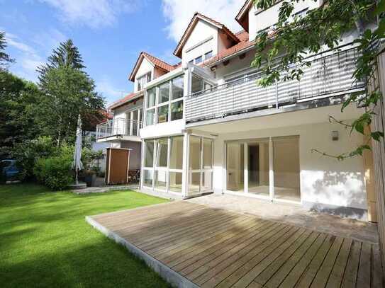 Energieeffiziente Gartenwohnung mit Terrasse und einzigartigem Waldblick!