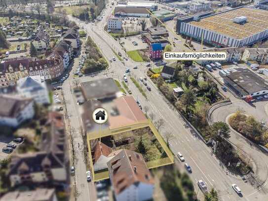 1081m² Grundstück im Mischgebiet in stadtnaher Lage in Pforzheim – Ideal für Ihre Vision!