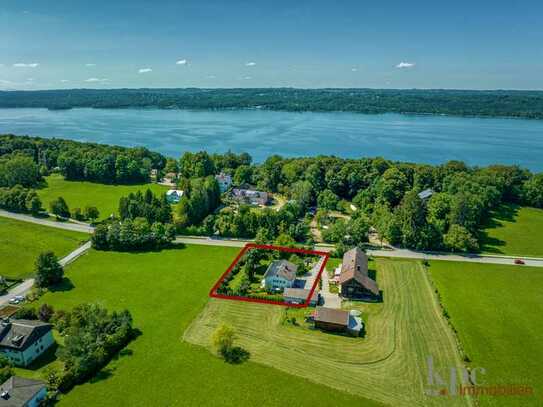 Berg - Top 2-Familienhaus / Wenige 100m zum See / 1.700m² Grund / Voll vermietet / Photovoltaik