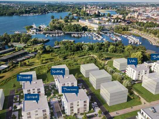 Ein Traum wird wahr - möblierte Neubau-Wohnung ab sofort für 47qm 2-Zi. am Schweriner See