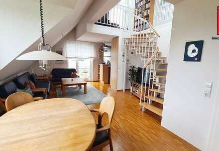 Wohnen und Arbeiten auf zwei Etagen! 3,5 Zimmer-Maisonettewohnung in Leonberg