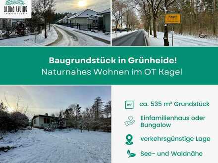 Modern und naturnah: Ihr Bau-Grundstück in Kagel (Grünheide)!