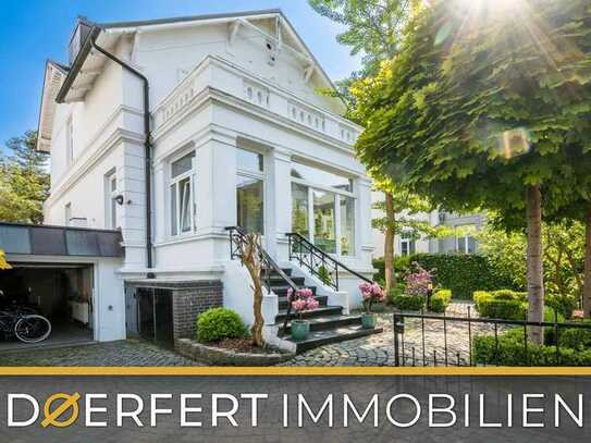 Hamburg - Groß-Flottbek | Exklusive Jugendstil-Villa in bester Lage als Ein- oder Zweifamilienhaus