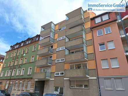 2-Zimmer-Eigentumswohnung mit großem Balkon