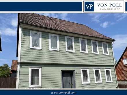 Sanierungsbedürftiges 1-2 Familien-Fachwerkhaus mit großem Gartengrundstück in der Nähe des Zentrums