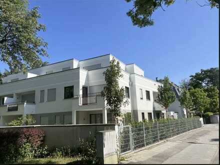 Erstbezug Neubau: Helle und ruhige 2-Zimmer Wohnung mit Balkon in München Solln, Erdwärme