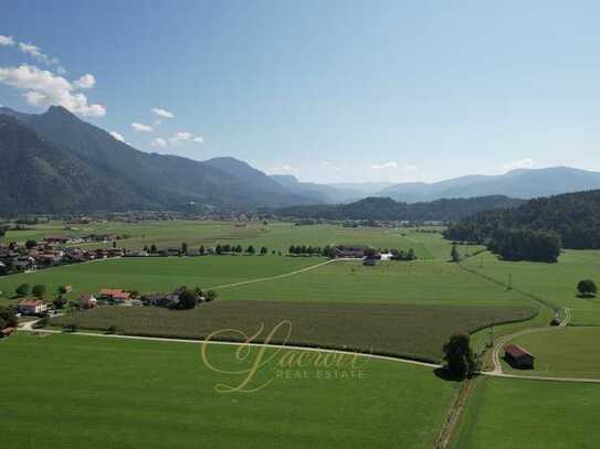 Bergblick inklusive! Neubau! Einfamilienhaus in toller Lage von Grassau